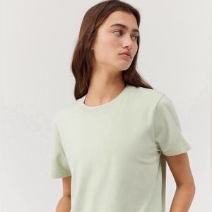 NWT- Outdoor Voices Everyday Shortsleeve Silt Green XXL